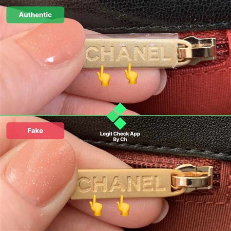 chanel logo real vs fake|how to tell real chanel bag.